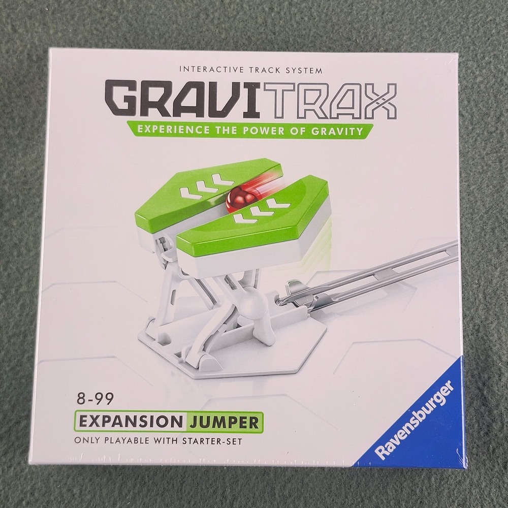 Ravensburger GraviTrax Expansion Jumper Marble Run STEM Set Ages 8-99 Box